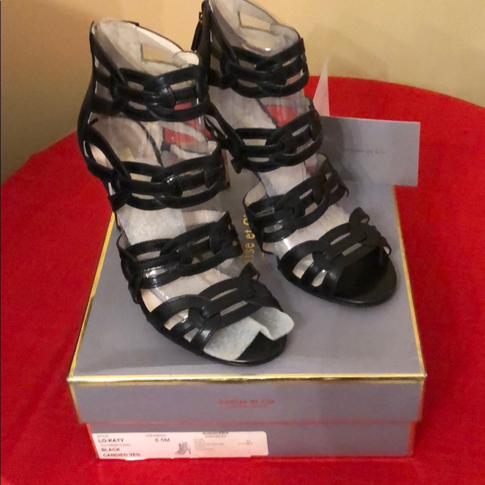 Louise et Cie - Lo-Katy Black Heels Size 8.5 NIB